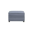 thumbnail image 2 of HomeStock French Fabulous Ottoman (Storage), Gray Velvet, 2 of 6
