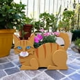 thumbnail image 1 of Cat Shaped Planter Pot DIY Animal Shaped Cartoon Decor Lightweight for Garden, 1 of 6