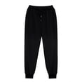 thumbnail image 4 of Jurebecia Women's Casual Loose Wide Leg Cozy Pants Yoga Sweatpants Comfy High Waisted Sports Athletic Lounge Pants with Pockets, 4 of 8