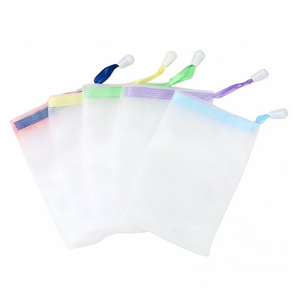 ACDANC Bath Suds Soap Pouches Bags Mesh Holder Sack Net Bag 5Pcs Beauty Tools,Soap Bag,Bar Soap Pouch