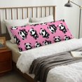 thumbnail image 4 of Fotbe Cute Panda Funda para Almohada Corporal con Diseño, Funda de Microfibra Ultrasuave de 20x54 Pulgadas, Ropa de Cama Elegante, 4 of 7