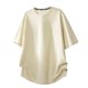 thumbnail image 3 of Blusa de Manga Corta Casual Suelto Deportes Respirable Hielo-Seda Mitad de Manga Cuello Redondo Top, 3 of 5
