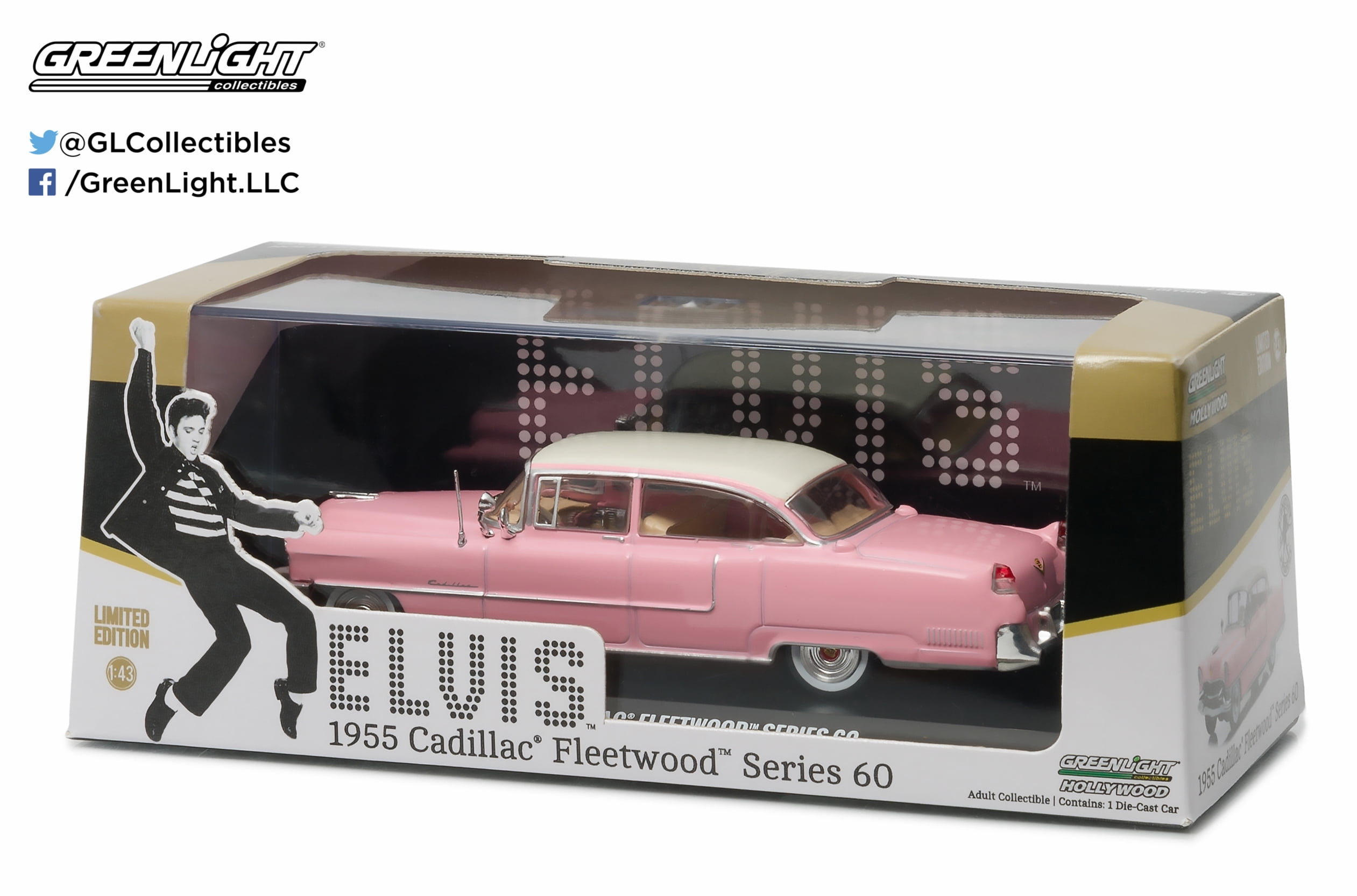 エルヴィスプレスリー 1955 ピンクキャデラック 1/18 グリーンライト Amazon | Greenlight(グリーンライト) エルヴィスプレスリー