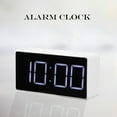 thumbnail image 4 of LED Digital Alarm Clock Backlight Data Time Calendar Desktop Electronic Clock, 4 of 5