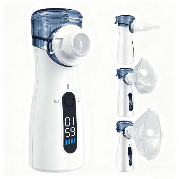 Portable Personal Humidifier | Quiet Ultrasonic Mist, USB-C Rechargeable, for Office, Bedroom, Car & Travel ﻿