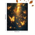 thumbnail image 3 of Qisvanset 12x16 Inch Moonlit Forest Butterfly Canvas Wall Art, Mystical Fantasy Nature Wall Art Home Decoration, 3 of 8