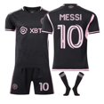 thumbnail image 1 of Major League Soccer Messi No.10 Miami International Jersey Local Visitante Conjunto de camiseta de fútbol para niños y adultos Camisetas de fútbol Visitante para niños 28 (150-160 cm) Sincero Electrónica, 1 of 1