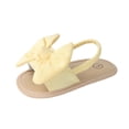 thumbnail image 4 of Sandalias Planas para Bebé Niña Casual Prewalker Verano 0-1 Años Suela Blanda Amarillo 11cm, 4 of 9