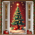 thumbnail image 4 of Decorative Design Christmas Tree Festive Decoration Holiday Banner for Christmas Party Family Celebration Winter Event, 4 of 9