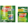 Zyrtec 24 Hour Allergy Relief Tablets, Bundle with 1 x 45ct and 1 x 3ct Travel Pack