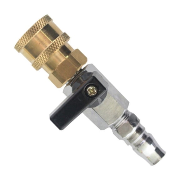 YIEMEEN Sturdy 1/4 Inch Air Valves Designs Accessory Convenient for Compress Pressure