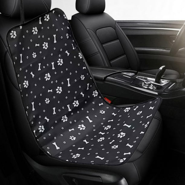 Funda para asiento de coche para mascotas, protector de cojín de asiento, cojín de asiento, protector de asiento de automóvil, almohadilla para silla negro