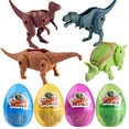 thumbnail image 1 of De Juguetes De Huevo De Dinosaurio, Modelo De Dinosaurio Creativo, Juguete De Dinosaurio De Aprendizaje Temprano, Regalos Para Niños12 Uds Minnieouse FN005678-00, 1 of 6