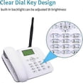 thumbnail image 5 of Home phone with 4G/5G SIM card support, wireless GSM phone for office and home_c*, 5 of 5