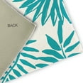 thumbnail image 2 of Simply Daisy 4' x 6' Explorer Blue Pineapple Leaves Spring Chenille Indoor/Outdoor Rug, 2 of 3