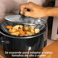 thumbnail image 2 of Vaporera Hervir Verdura Acero Inoxidable Cocina, 2 of 7