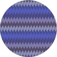 thumbnail image 1 of Ahgly Company Machine Washable Indoor Round Transitional Medium Slate Blue Area Rugs, 3' Round, 1 of 7