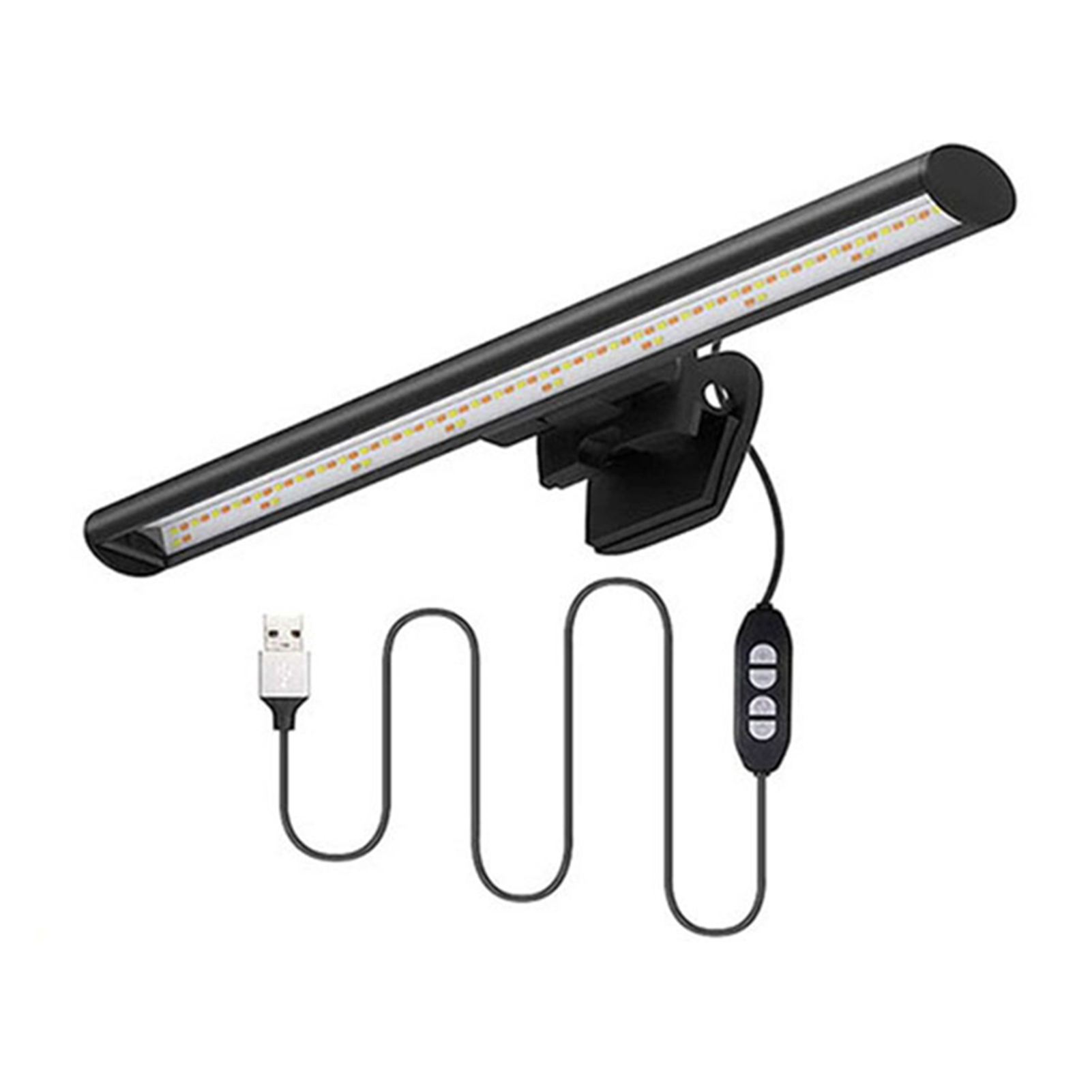 Monitor Light Bar with Clip USB LED EReading Eye Care Screenbar Lamp