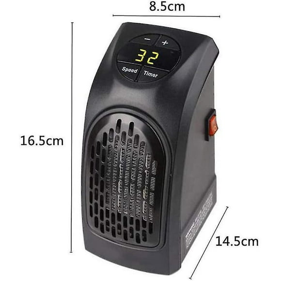Tatum88 Small Heater With Wall Outlet - Home Appliance, Mini Fan Heater With Timer, ThermostatSmall Heater With Wall Outlet - Home Appliance, Mini Fan Heater With Timer, Thermostat