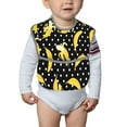 thumbnail image 6 of Hirioo Banana for Baby Waterproof Pocket Bib Adjustable Closed for Babies Toddlers with Large Pocket 6-24Months, 6 of 8