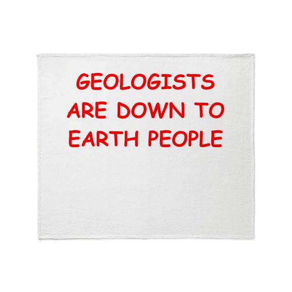 CafePress - GEOLOGY2 Throw Blanket - Soft Fleece Throw Blanket, 50"x60" for All Ages