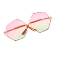 thumbnail image 3 of de muñeca de terre hexagonales de muñeca con oro and rosa Yotijar Blythe Doll Gafas de sol, 3 of 8