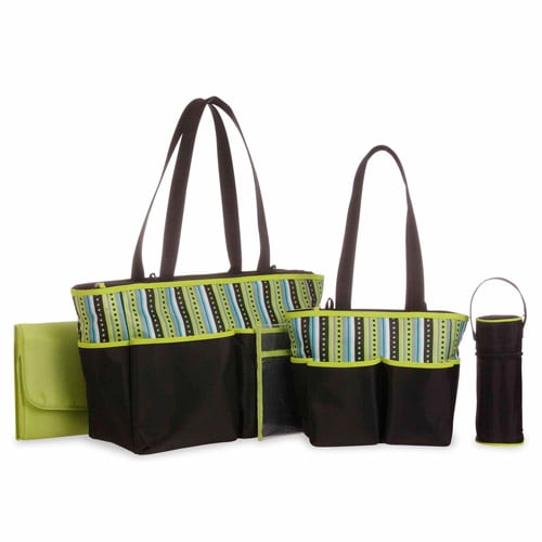 5 piece baby bag set