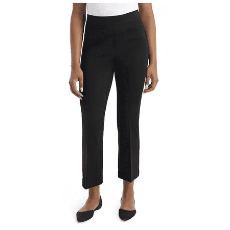 Nine West Women's Flare Ponte Pants Size X-Large Black