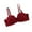 Red, variant on Kureaily Women Casual Solid Color Multicolor Breathable Push Up Bra Adjustable Strap Underwear Sport Everyday Bra