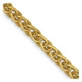 thumbnail image 4 of Diamond2Deal 14K Yellow Gold 2.8mm Spiga Chain Necklace for Women 26", 4 of 6
