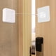 thumbnail image 3 of puertas automático sin perforaciones con cordón de material acero automáticamente el puertas automático para puertas residenciales Blanco Macarena Cierra puertas, 3 of 8