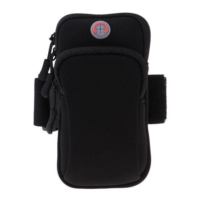 Bolsa de Brazalete ligera Sharpla ajustable resistente al agua negro
