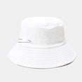 thumbnail image 5 of CoCopeaunts Large Bucket Hat Women Big-Brimmed Fisherman Hat Unisex Pure Color Basin Caps with Adjustable Chin Strap Pin Decorate, 5 of 8
