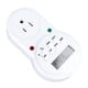 thumbnail image 2 of Temporizador digital programable de ciclo enchufe de EE UU 125 V para montaje en pared con temporizador digital de 1875 W para acuario ANGGREK Otros, 2 of 7