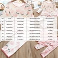 thumbnail image 3 of YDFCWX Pajamas for Girls Little Girls 2 Piece Jammies Set Girls Soft Pajamas Long Sleeve Daily Sleepwear Red,6-12 Months, 3 of 7