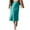 Sky Blue, variant on Satin Skirts for Women Zip Back Straight Midi Skirts Business Casual Office Work Skirt