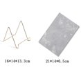 thumbnail image 2 of Cute Background card, False Nail Art Plate Tips, Alloy bracket Wooden board, Photo props Showing Stand, Nail Art Display Board, Marble Pattern(2), 2 of 7