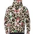 thumbnail image 5 of Bingfone Leopard Dots Men'S Drawstring Hoodie Long Sleeve Pocket Sweatshirts-Medium, 5 of 9