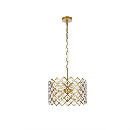 

Lyla 16 inch pendant in brass