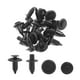 20 Pcs en Plastique Noir Défenseur Attache de Porte Clips 6mm 7mm Trou Rivets pour Suzuki – image 2 sur 2