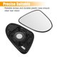 thumbnail image 4 of Espejo retrovisor derecho para coche, cristal calefactable con placa de respaldo para Prius C Aqua Axio Premio Allion 2012-2018 No.8793152D70, 4 of 7