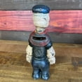 thumbnail image 5 of Popeye Sailor Man Cast Iron Coin Bank With Painted Antique Finish (5" Tall), 5 of 6