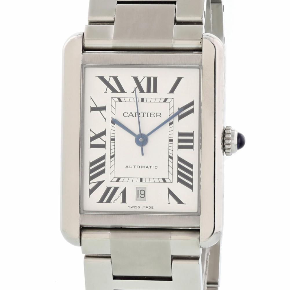 Cartier Tank Solo W5200028 Steel Watch (Certified Authentic \u0026 Warranty) -  Walmart.com