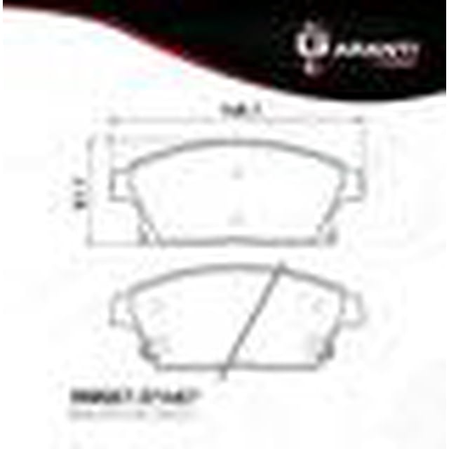 Balata Garanti Para Chevrolet Orlando 2012 - 2013 (Garanti)