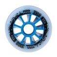 thumbnail image 3 of Maytalsory Patins à Roulettes en Ligne d'Extérieur en PU Roue de Course 100 % Roues Neuves de Remplacement Bleu 100 mm, 3 of 6