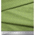 thumbnail image 3 of Soimoi Green Cotton Duck Fabric Dogs & Paw Dog Print Fabric by Yard 44 Inch Wide, 3 of 3