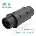 thumbnail image 4 of SAE Adaptor IEC 62196 2 to J1772 Type 1 Electric Cars Charging EV Vehicle Charger One Side Connector Charing Station 32A, 4 of 5