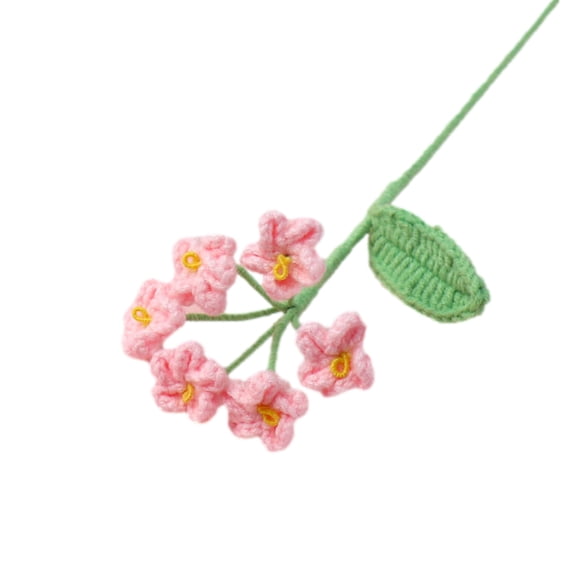 Mother's Day Savings! Dvkptbk Handmades Bouquet-Small Fresh Simulation Flower Office Garden Decoration Knit Flowers