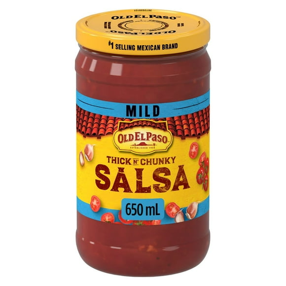 Old El Paso Thick 'n Chunky Mild Salsa, 650 ml, 650 mL