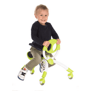 YBIKE Pewi Elite Todder Ride-on and Walking Buddy, Green, 9mo-3yrs